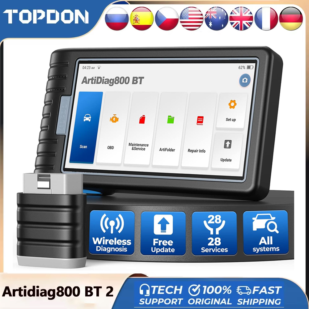 TOPDON ArtiDiag800 BT Car Diag - огляд і ціна Topdon Tc001 Thermal Camera